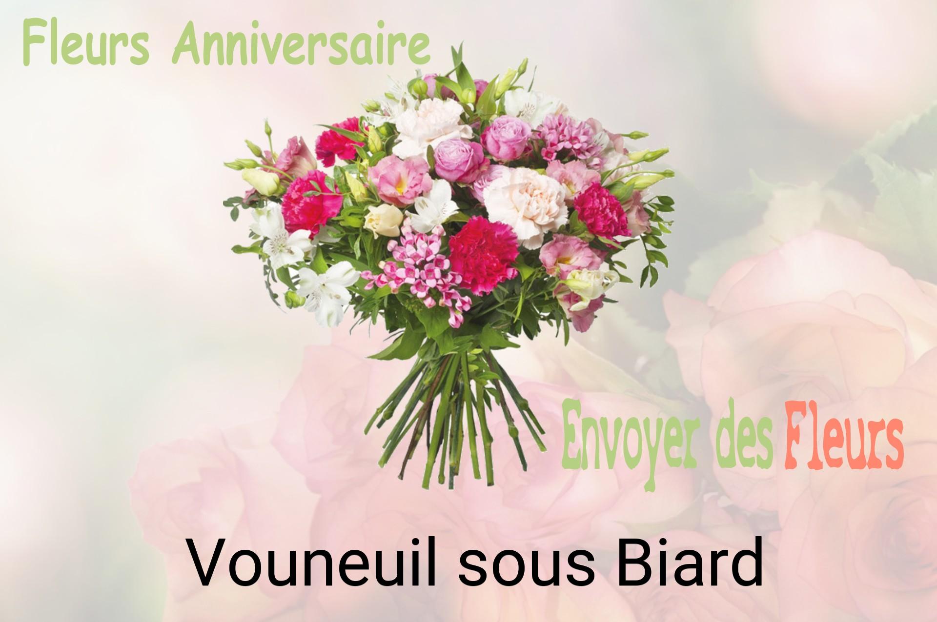 Bouquet de fleurs d’anniversaire livré à Vouneuil-sous-Biard