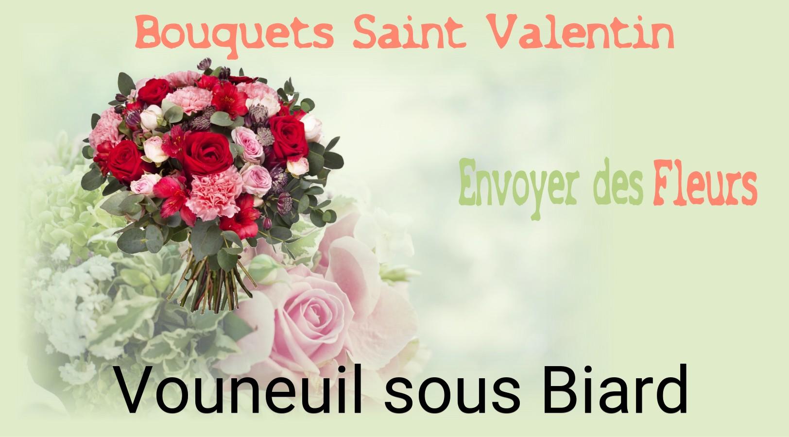 Roses de Saint-Valentin livrées à Vouneuil-sous-Biard